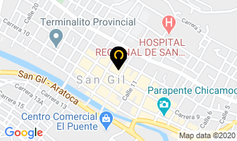 Mapa de Edisocial en San Gil