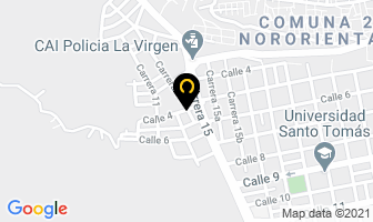 Mapa de Edisson Arley Cortés Carpintería en Bucaramanga