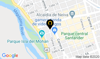 Mapa de Editecoop Ltda. en Neiva