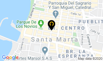 Mapa de Editora De Medios S.a. en Santa Marta
