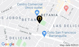 Mapa de Editores Colombia en Barranquilla