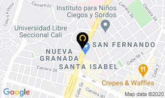 Mapa de Editorial American System Service en Cali