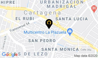 Mapa de Editorial Cervez en Cartagena