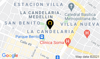 Mapa de Editorial Endymion en Medellín