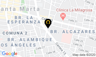 Mapa de Editorial Libros & Libros S.a. en Santa Marta