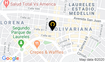Mapa de Editorial Libros Y Libros S.a. en Medellín