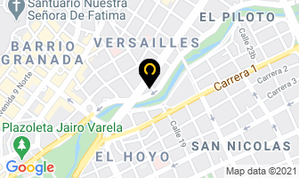 Mapa de Editorial Oinde S.a. en Cali