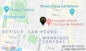 Mapa de Editorial Piloto S.a. en Medellín