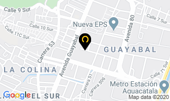 Mapa de Ediva S.a. en Medellín