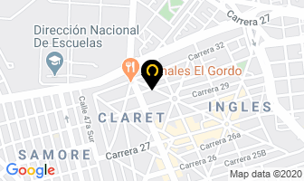 Mapa de Educación Bilingüe Personalizada Ingles Nelson en Bogotá D.C