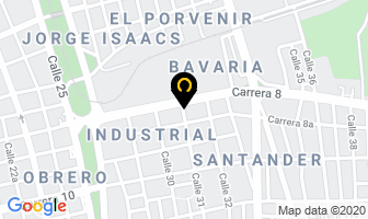 Mapa de Edwin Claros Pinturas Automotriz en Cali