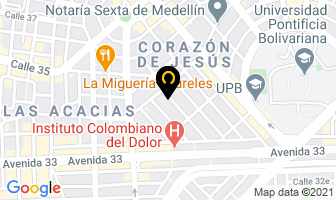 Mapa de Edwin Sanchez Peluqueria en Medellín