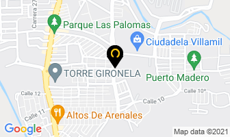 Mapa de Edwing Otero en Girón