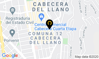 Mapa de E.f. Educación Internacional en Bucaramanga