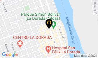 Mapa de Efectivo Express Hogar Cristal en La Dorada