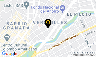 Mapa de Efecty en Cali