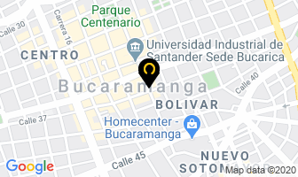 Mapa de Efecty en Bucaramanga