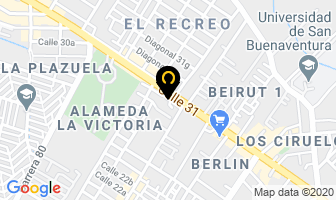 Mapa de Efecty en Cartagena