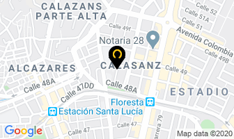 Mapa de Efikaz Cta en Medellín