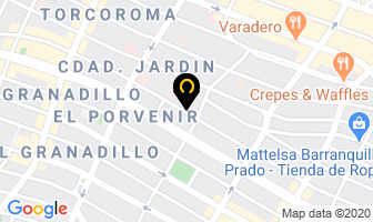 Mapa de Efimédicos E.u. en Barranquilla