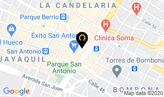 Mapa de Efímeros Diseño Ltda. en Medellín