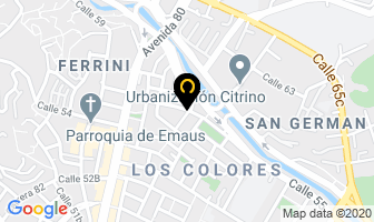 Mapa de Efitrans S.a.s. en Medellín