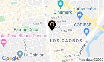 Mapa de Efl Academy And Bookstore en Cúcuta