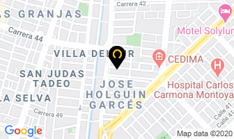 Mapa de Efren Pastelero en Cali
