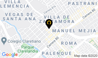Mapa de Egar Y Pegaya en Bogotá D.C