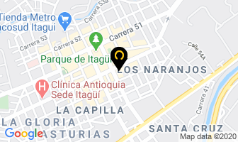 Mapa de Egg'os Armonía en Medellín