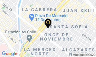 Mapa de E.g.m Iluminaciones en Bogotá D.C