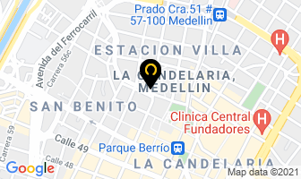 Mapa de Eimar Impresores en Medellín