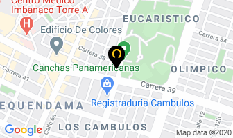 Mapa de Eje Caribe Ltda. C.i. en Cali