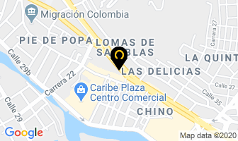 Mapa de El Abastecedor en Cartagena