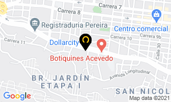 Mapa de El Almacén E.u. en Pereira