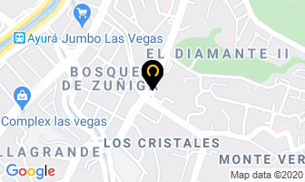 Mapa de El Almuerzo en Medellín