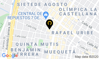 Mapa de El Amperio en Bogotá D.C
