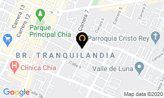 Mapa de El Arbol Del Saber en Chía