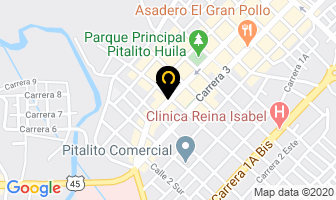 Mapa de El Arepazo en Pitalito