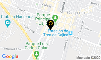 Mapa de El Arete Bonito en Cajicá
