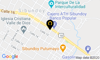 Mapa de El Asaderito De La 16 en Sibundoy