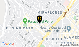 Mapa de El Bando Creativo en Cali