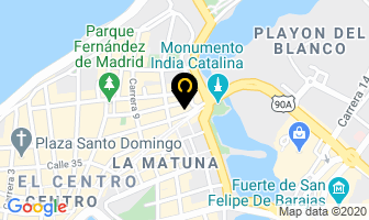 Mapa de El Baratón en Cartagena