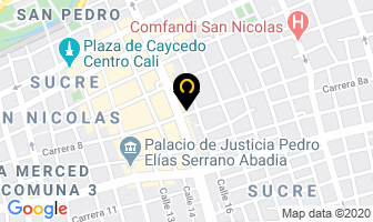 Mapa de El Bazar De Los Plásticos en Cali