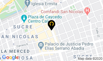 Mapa de El Billarin en Cali