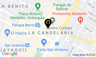 Mapa de El Billete en Medellín
