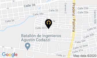 Mapa de El Bosque Colonial en Palmira