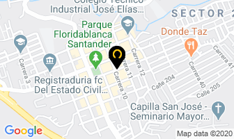 Mapa de El Botín De Lucho en Floridablanca