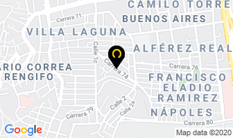 Mapa de El Brason Valluno en Cali