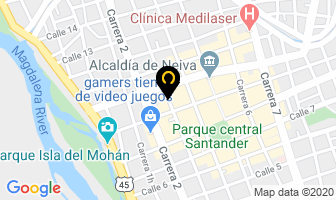 Mapa de El Brazón Opita en Neiva
